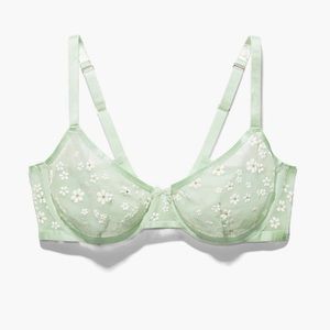 Puffy Daisy Unlined Bra